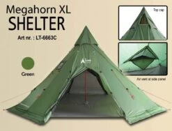 Luxe Outdoor Megahorn XL 9 Luxe Outdoor Megahorn XL -TrekAbri Boutique tipi luxe outdoor megahorn xl 03
